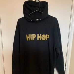 Hip Hop Men Hoodie Black Large. Great Condition.
